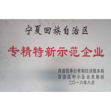 專精(jīng)特新(xīn)示範企業